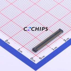 DF40C-100DS-0.4V(51) Board-to-Board & Backplane Connector SMD,P=0.4mm Connector 0.4mm Vertical Mount 2 300mA - Product Image 2
