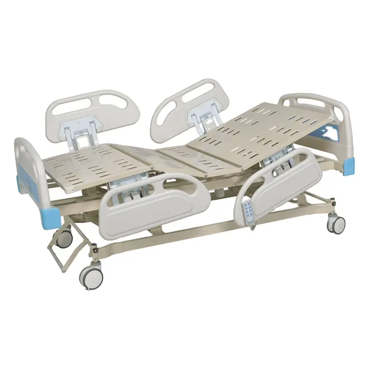 نظام مكابح مركزية 3 وظائف ICU سرير كهربائي للمستشفى للمرضى سرير طبي للمستشفى للبيع