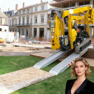 Compacto Crawler Boom Lift Mini Crawler Crane Spider Electric Lift para la construcción - Product Image 2