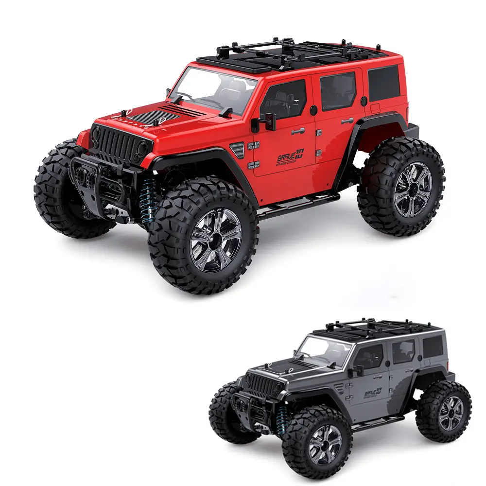 4WD high-speed remote control car 1/14 Full scale 2.4G charging Off-road Hummer model RC car remote control truck
