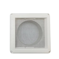 Système de ventilation d'échappement Ventilation carrée en PP Ventilation extérieure CVC Persiennes