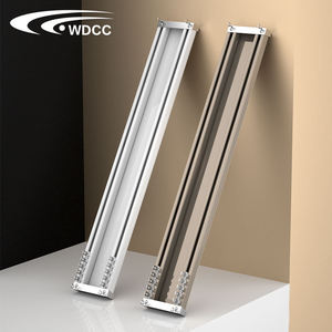 Rail de rideau double en alliage d'aluminium écologique pour la maison, rail de rideau en forme de S - Product Image 3