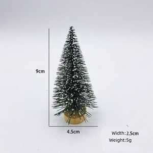 Chất lượng cao thân thiện với môi màu xanh lá cây nhân tạo Cây giáng sinh nhà máy trực tiếp với các tính năng cá nhân không có mùi đứng cơ sở - Product Image 3