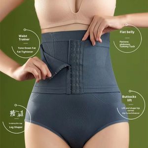 Wholesale <b>Waist</b> <b>Trainer</b> Tummy Control Body Shaper Women Slimming Belt Corset Abdomen Belly Fitness Compression Shapewear - Product Image 5
