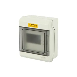 6ways power distribution box V0 Flame retardant IP66 waterproof electric plastic junction box outdoor