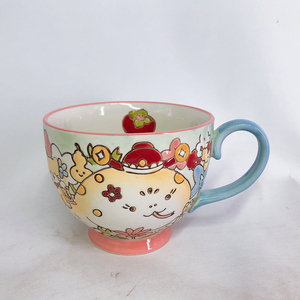 Fashion Hand Painted Lucky Snake <b>Tea</b> <b>Cup</b> <b>Set</b> Creative Ceramic Coffee Mugs Gift <b>Cups</b> for Coffee - Product Image 3