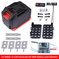 Boîte de batterie Makita 18650 18V 21V pour clé à chocs électrique, outil électrique avec accessoires de batterie au lithium