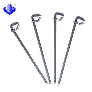 Crochet de site minier de 150cm soudure renforcée afrique commandes en gros pince de coffrage galvanisée - Product Image 4