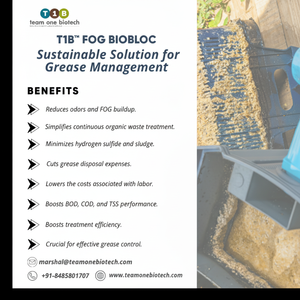 Equipo de cocina comercial BioBloc de alcantarillado sostenible para restaurante para avería FOG - Product Image 1