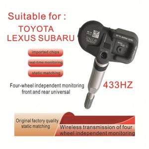 Sensor de Presión de Neumáticos TPMS Original de Repuesto, Sistema de Monitoreo de Presión de Neumáticos Compatible con Vehículos <span class=keywords><strong>TOYOTA</strong></span>, LEXUS y SUBARU - Product Image 2