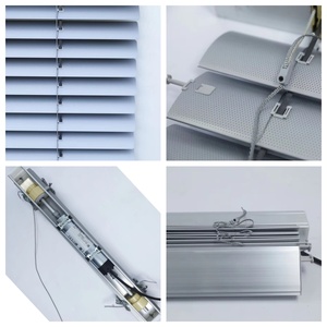 Isolation de bonne qualité et réduction du bruit Stores <span class=keywords><strong>vénitiens</strong></span> électriques d'extérieur en aluminium pour fenêtres - Product Image 6