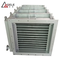 Échangeur de chaleur à serpentin à ailettes modulaire, radiateur de chauffage à vapeur pour ligne de production de séchage du bois de scierie