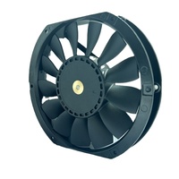 17225 17CM DC Runde Kugellager-Axiallüfter 172x150x25mm 12V 24V 48V für Server-Rack-Türen