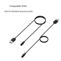 Câble de charge magnétique de 1m pour CMF BY NOTHING Watch Pro D395 Chargement USB Accessoires pour montres intelligentes
