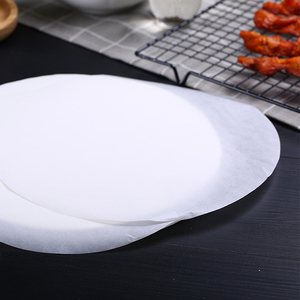 การอบติ่มซำหวดกระดาษอบรอบหม้อทอดลมร้อนกระดาษนึ่งสำหรับนึ่งกระดาษ Parchment แบบเจาะรูกระดาษนึ่ง - Product Image 3
