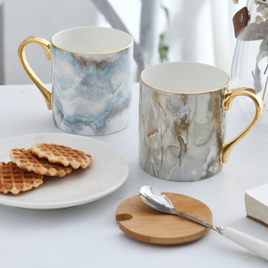 Traditionele Turkse Minimalistische Porselein Mok Paar High-End Licht Luxe Terug Naar School Water Cup Koffie Melk Theekop - Product Image 6