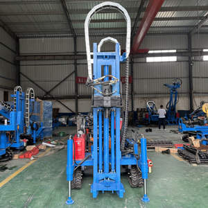 Highway Crawler Auger Drilling <span class=keywords><strong>Rig</strong></span> Mini Slope Protection DTH Drilling <span class=keywords><strong>Rig</strong></span> Mine Tunnel Shaft Máquina de perforación hidráulica neumática - Product Image 4