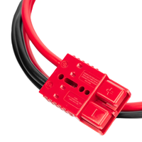 Connecteur d'alimentation rouge 4 AWG 50A/175A SB175, câble adaptateur d'extension de batterie