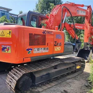 Barato Hitachi zx120 máquina excavadora usada Excavadora hidráulica oruga para la venta