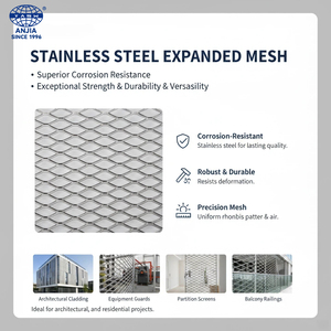 Tôle Métallique Déployée Galvanisée à Chaud 40x20x2 mm - Product Image 3