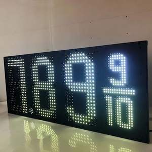 गैस स्टेशन कस्टम डिजिटल मूल्य मॉनिटर के लिए नेतृत्व चैनल लेटर टॉवर प्राकृतिक गैस मौसम प्रतिरोधी स्मारक संकेत - Product Image 4