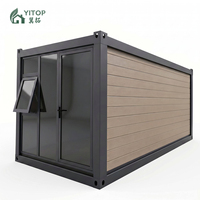 Maison Modulaire Conteneurisée Extensible Préfabriquée Hôtel Maisonnette Conteneur Pliable en Kit