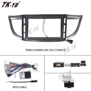 Fascia GPS de navegación suave Simple de 10 pulgadas, marco de Radio Android, reproductor de DVD para coche con caja Canbus para <span class=keywords><strong>Honda</strong></span> <span class=keywords><strong>CRV</strong></span> <span class=keywords><strong>2012</strong></span>, 1 año de garantía - Product Image 5