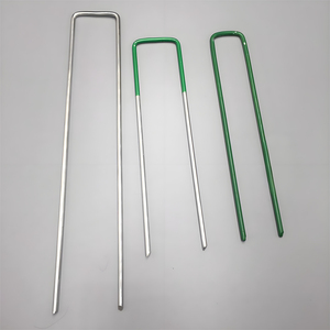 Estacas <span class=keywords><strong>de</strong></span> Jardín en Forma <span class=keywords><strong>de</strong></span> <span class=keywords><strong>U</strong></span> <span class=keywords><strong>de</strong></span> Acero Galvanizado No Deformables <span class=keywords><strong>de</strong></span> 2.0 <span class=keywords><strong>mm</strong></span> - 3 <span class=keywords><strong>mm</strong></span> - Product Image 4