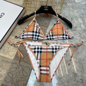 Hot Selling Ladies Sexy Halter Swimwear Beachwear Printed Push Bikini Set for Holidays Women's Two Piece Thongs Bottom <strong>Swimsuits</strong> - Product Image 2