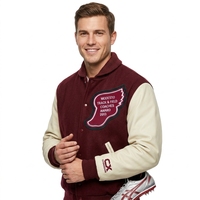 Patch brodé personnalisé avec motif d'aile pour vestes