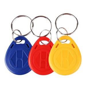 TK4100/EM4100 ABS porte-clés étiquette 125KHz RFID porte-clés pour le contrôle d'accès - Product Image 1