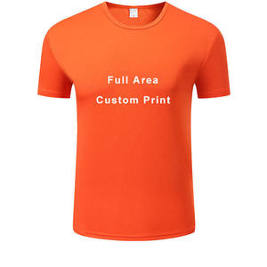 Quick Dry Running T-Shirt Custom Print with Digital Printing Method Breathable and Logo Design Available in Multiple Sizes
