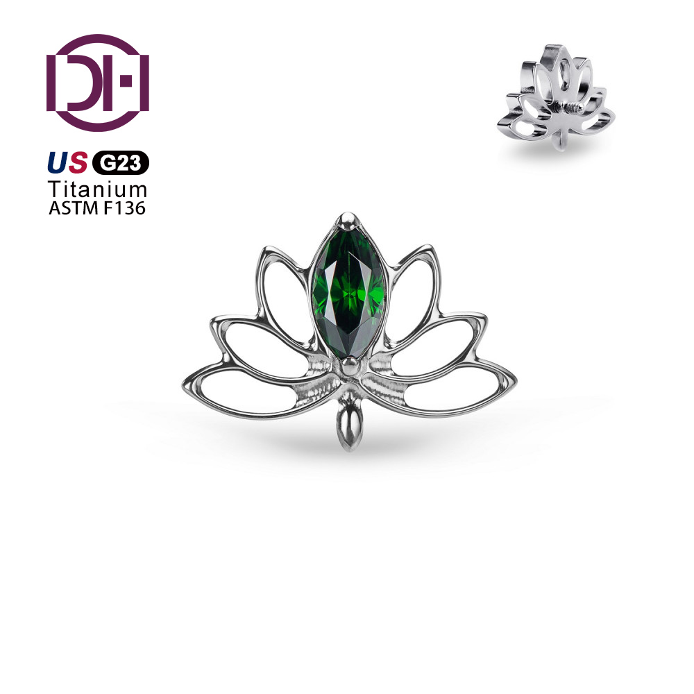 Argent-Zircon vert