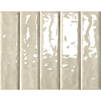 Carrelage mural brillant effet glaçure bonbon, long et fait main, 50x200, rose clair, bleu, noir, pour salle de bain, cuisine, comptoir de bar et mur décoratif