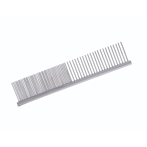 Silver Metal Pet Grooming <b>Comb</b> for Dogs <b>Flea</b> Removal Tool Metal Pins Convenient Design - Product Image 2