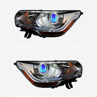 Phares à LED complets personnalisés pour Citroen C4L feux avant à lentille de projecteur bi-xénon avec DRL