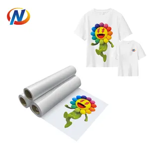 Factory Custom Dtf Transfers Films Roll Heat Transfer Designs Ready To Press Logo Film Heat Transfer Prints On Garments