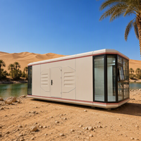 Maison Modulaire Préfabriquée Écologique, Hôtel de Camping, Capsule Spatiale, Petite Maison sur Roues à Vendre, Y Compris la Maison