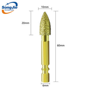 หัวเจียรเชื่อมเพชร<span class=keywords><strong>ส</strong></span>ำหรับสว่านไฟฟ้าหัวเจียรเพชรเหมาะ<span class=keywords><strong>ส</strong></span>ำหรับงานเจียรหินเหล็กหล่อ - Product Image 3