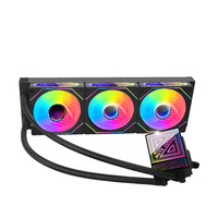 Nuevo Enfriador de CPU AIO Popular 2026 con Rodamiento Líquido de Alto Rendimiento, Enfriador de Agua para Computadoras de Jugadores, Enfriador Líquido de CPU