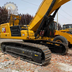 Excavatrice sur chenilles Caterpillar CAT 345GC d'<span class=keywords><strong>occasion</strong></span>, d'origine japonaise, faible nombre d'heures de travail, engin de construction lourd, en stock, à <span class=keywords><strong>vendre</strong></span> - Product Image 4