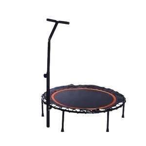 Trampoline với có thể điều chỉnh lan can thanh gấp im lặng Cardio rebounder nhảy tập thể dục cơ thể Exerciser xách tay unisex - Product Image 3