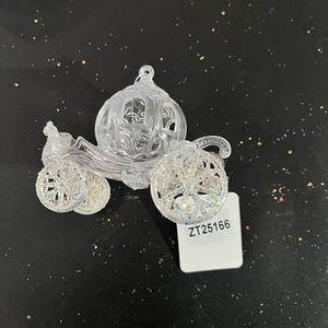 Custom Creative SouthPeak Fashion Snowflake Christmas <b>Tree</b> Decoration Reusable Acrylic Hanging Ornament Xmas Pendant Factory - Product Image 1