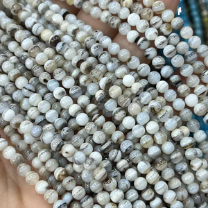 Perles de pierre de jaspe kiwi naturelles, perles de pierres précieuses en vrac de couleurs mélangées 6mm 8mm 10mm pour la fabrication de bijoux - Product Image 4