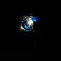 Mini projecteur rotatif d'avertissement, mode clignotant LED multicolore, taille compacte, design léger, lumière de scène disco sécurisée