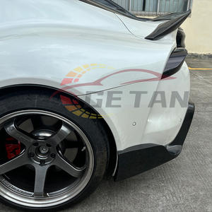 Новый задний диффузор из углеродного волокна в стиле S для <span class=keywords><strong>Toyota</strong></span> Для <span class=keywords><strong>Supra</strong></span> A90 A91 MKV Передний Задний бампер обновление автозапчастей Оплата <span class=keywords><strong>TT</strong></span> - Product Image 2