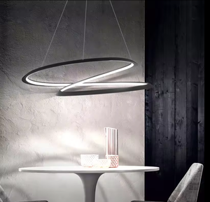 Zèle Éclairage Designer Salon Luminaires Suspendus Lustres De Plafond Modernes LED Suspension - Product Image 6