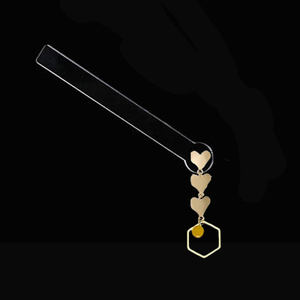 Transparente Acryl-Ohrring-Testhalter für Ohrstecker und Creolen, Acryl-Ohrring-<span class=keywords><strong>Tester</strong></span> für Juweliergeschäfte - Product Image 2