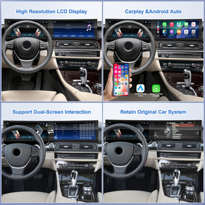 Navihua Nouveau Tableau de bord incurvé 32' Écran LCD Compteur de vitesse Radio de voiture Android Carplay Navigation pour BMW Série 5 F10/F11/F18 - Product Image 4
