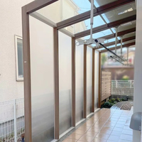 Matériau de construction en plastique-cavité creuse-feuille de polycarbonate Panneaux de serre en polycarbonate-en forme de nid d'abeille-toiture
